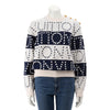 Louis Vuitton Navy Signature Chunky Stripes Sweater M - Blue Spinach