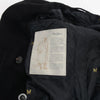 Max Mara Black Wool Blend 101801 Icon D.B. Coat IT 36 - Blue Spinach